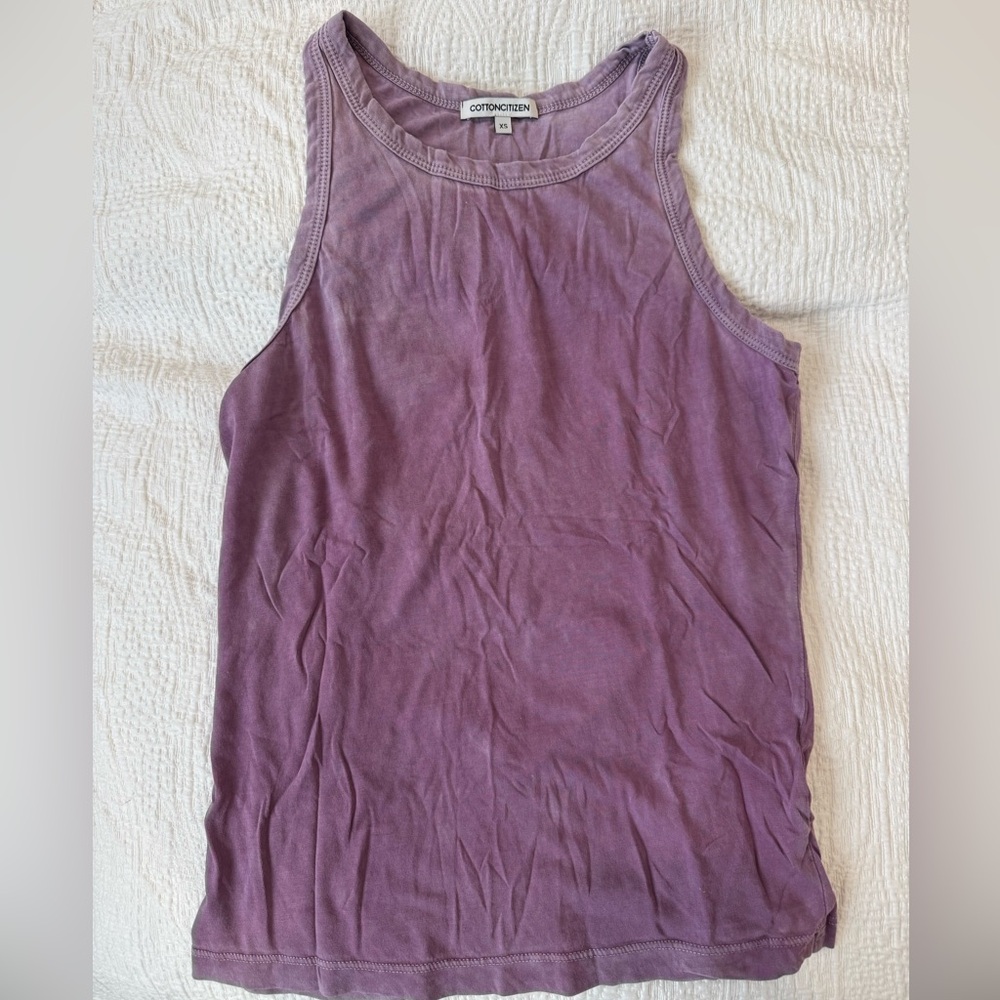 Cotton Citizen Lavender Sleeveless Top